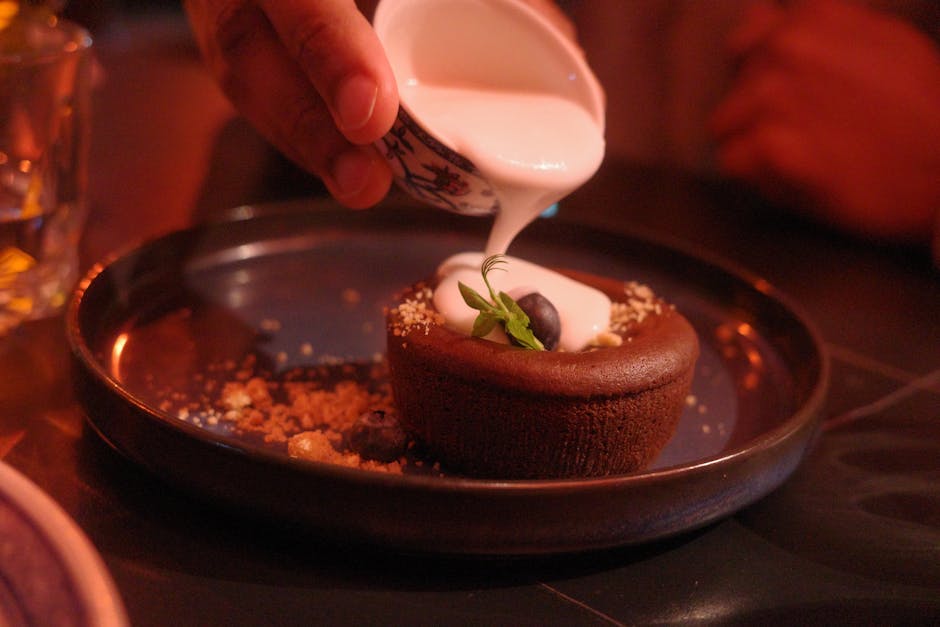 Sjokoladekake uten mel med Kahlúa og Cajeta