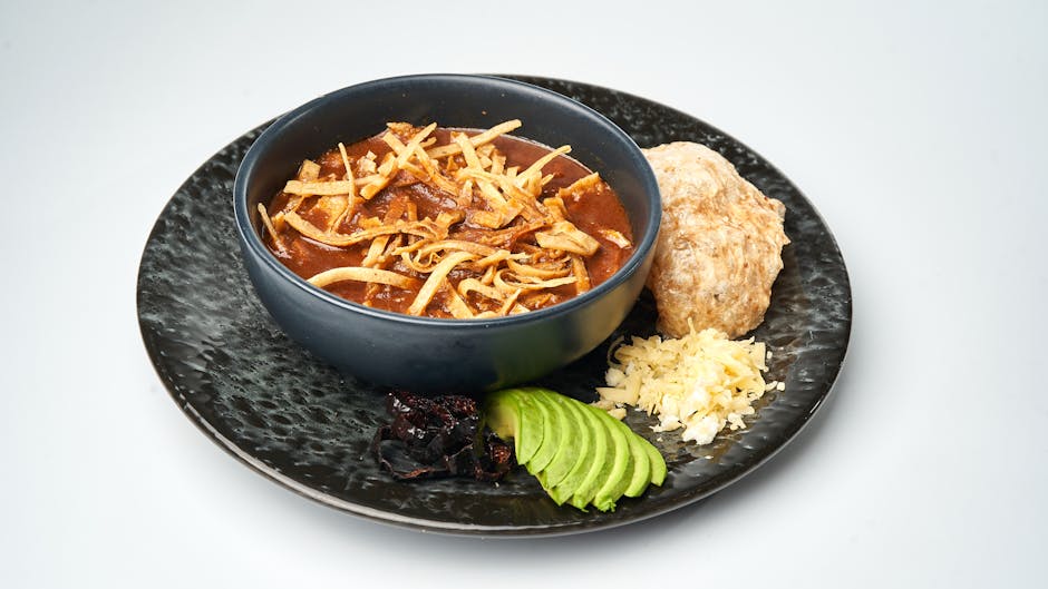 Kremet kylling- og tortillassuppe