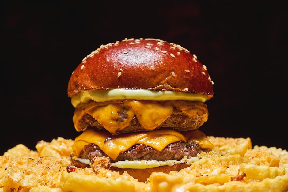 Klassiske doble cheeseburgere med Nancy's spesialsaus