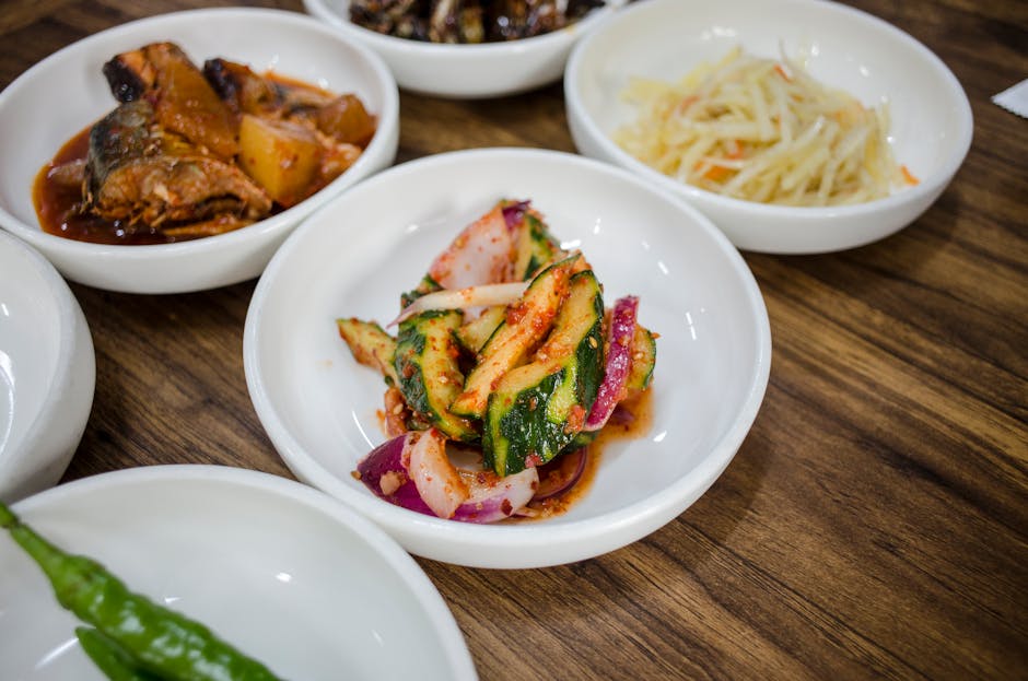 Koreansk krydret agurksalat (Oi Moochim)