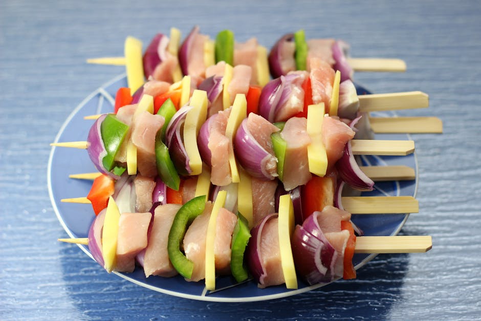 Grillet halloumi-spyd