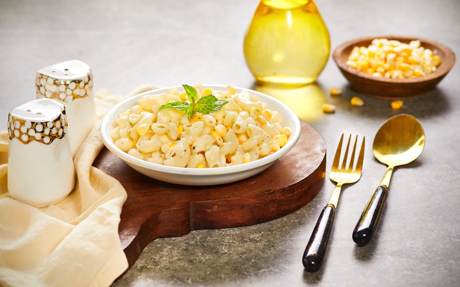 Kremet mais- og paprikarelish