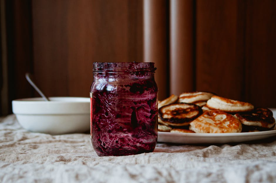 Plomme- og vaniljesyltetøy