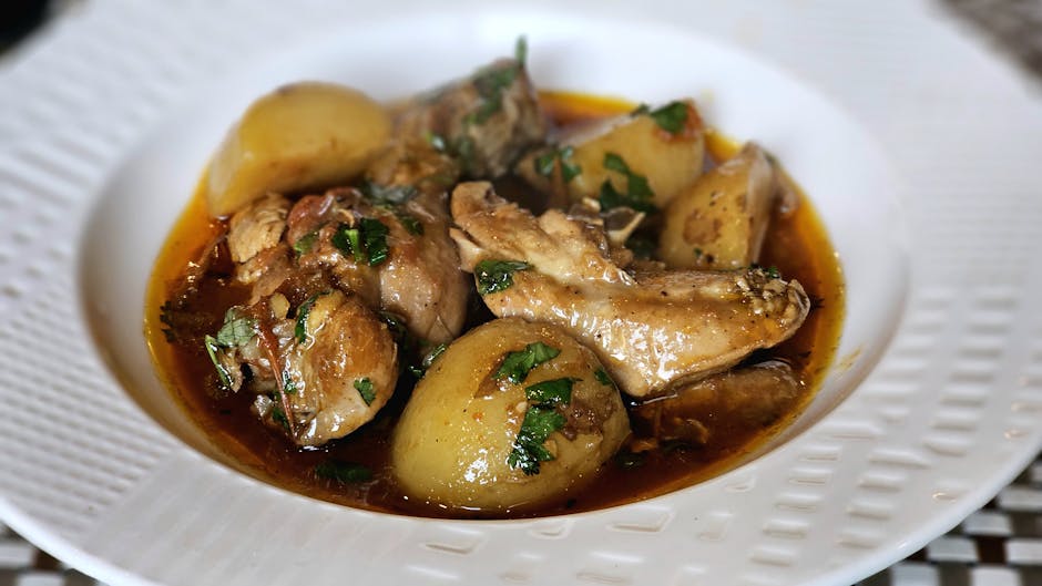 Portugisisk kyllinggryte med chorizo