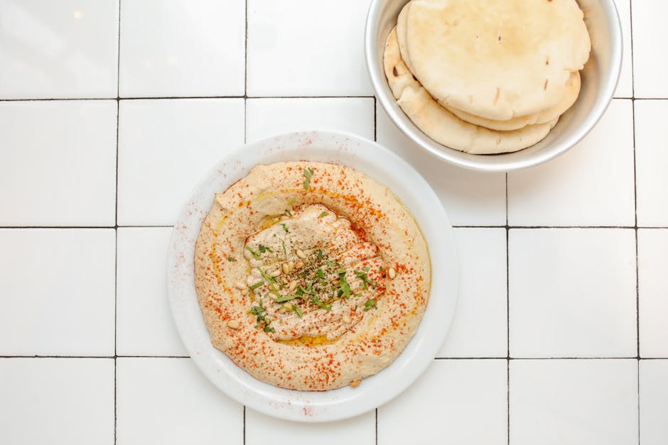 Rask hummus med sumak og spisskummen
