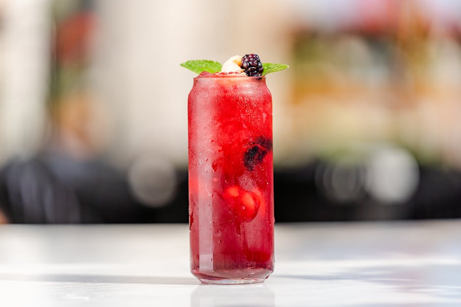 Forfriskende Prosecco Punch med bær
