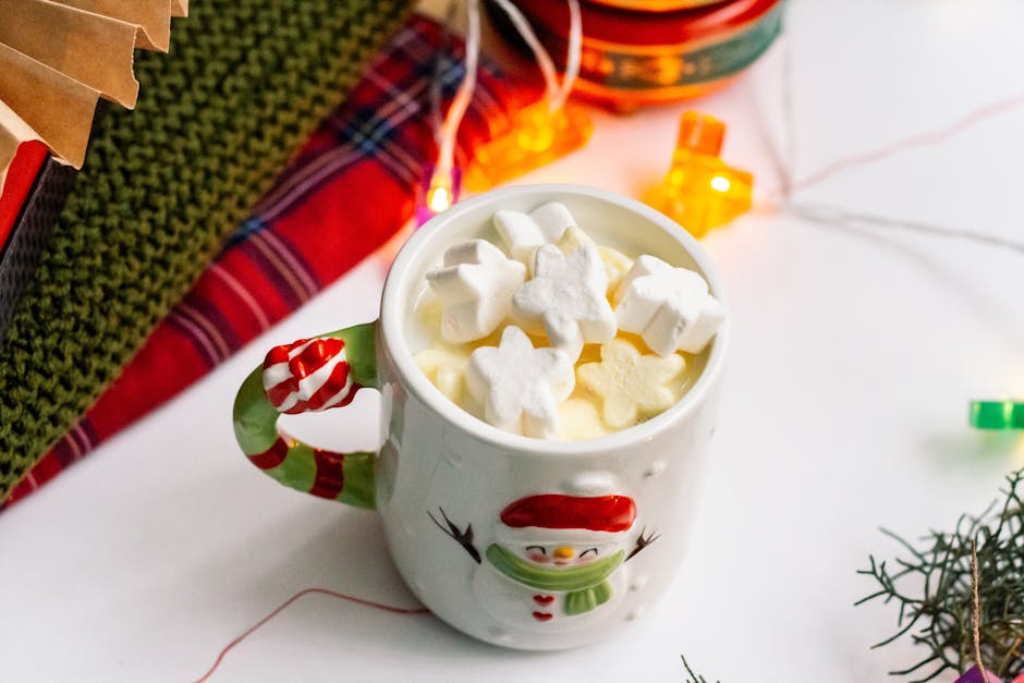 Sprø julegodt med ris og kanel