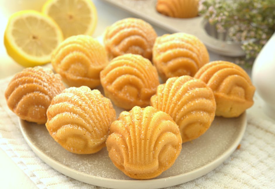 Klassiske franske madeleines