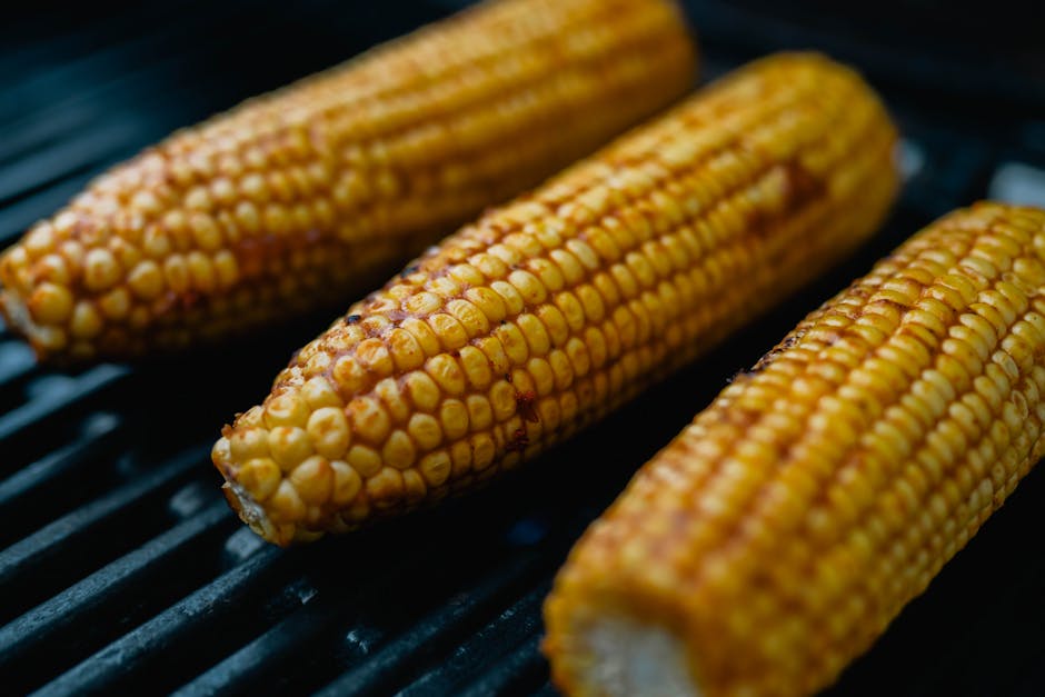 Grillet mais med smakfullt paprikasmør