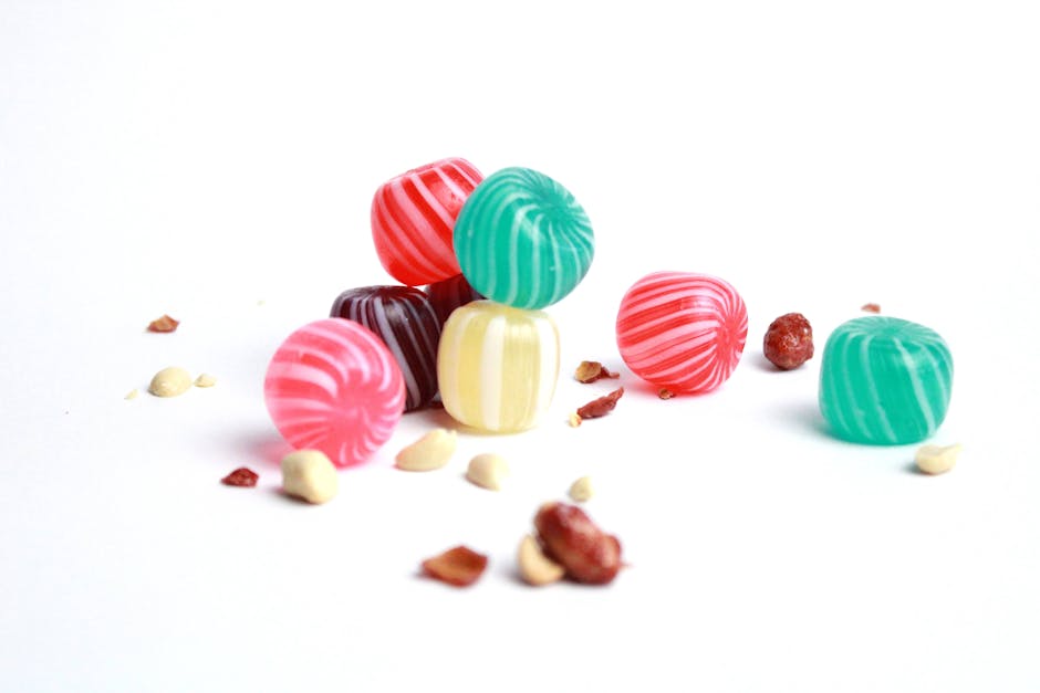 Hjemmelaget Berlingot-godteri