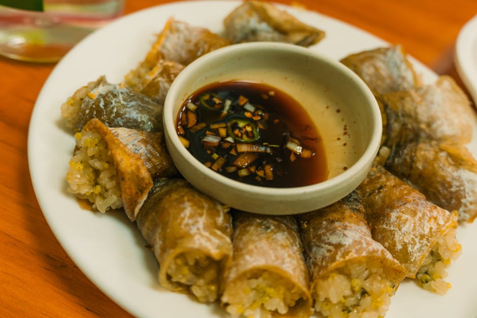Lumpia (sprø vårruller fra Shanghai)
