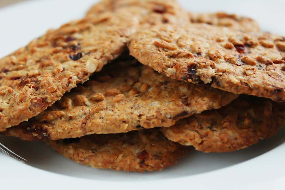 Sprø havregrynskaker (Lace Cookies)