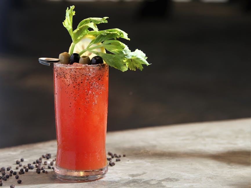Klassisk Bloody Mary med Tajín-kant