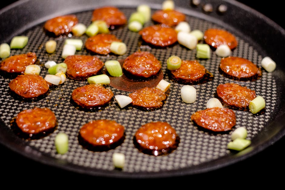 Spansk chili med svinekjøtt, chorizo og paprika