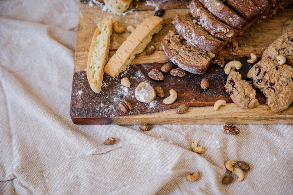 Biscotti med hvit sjokolade, rosmarin og maismel