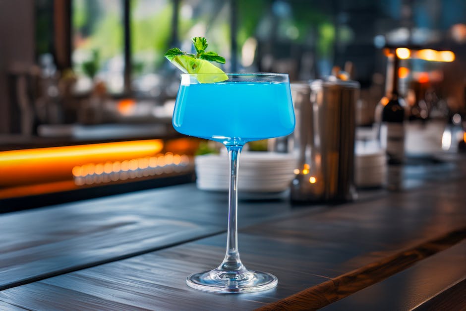 Blå Hawaii cocktail
