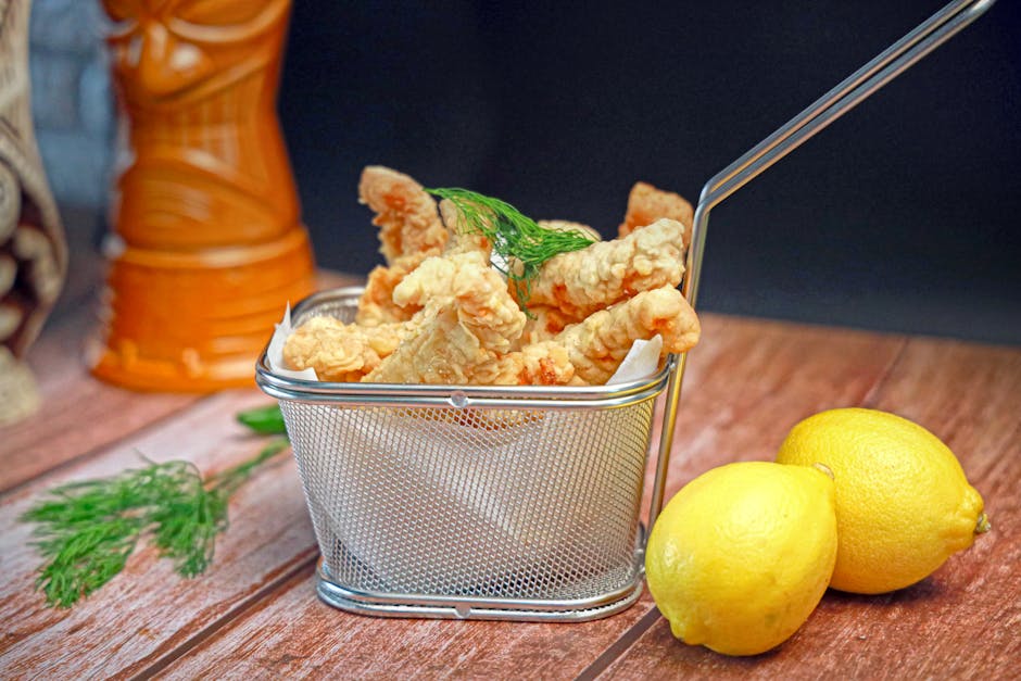 Stekt rogn av sild eller annen fisk