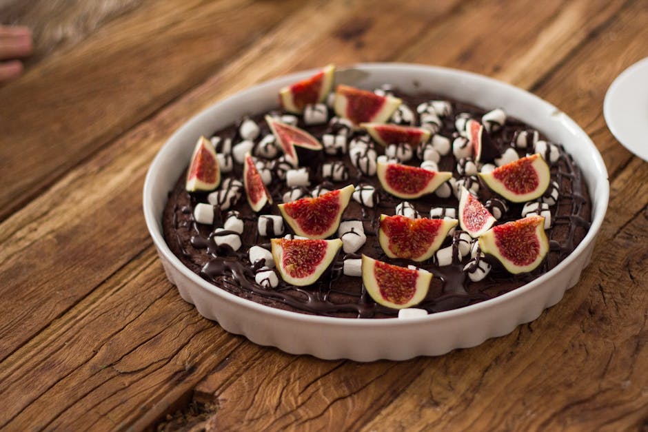 Grillede fiken med ricotta og melasse eller smeltet sjokolade