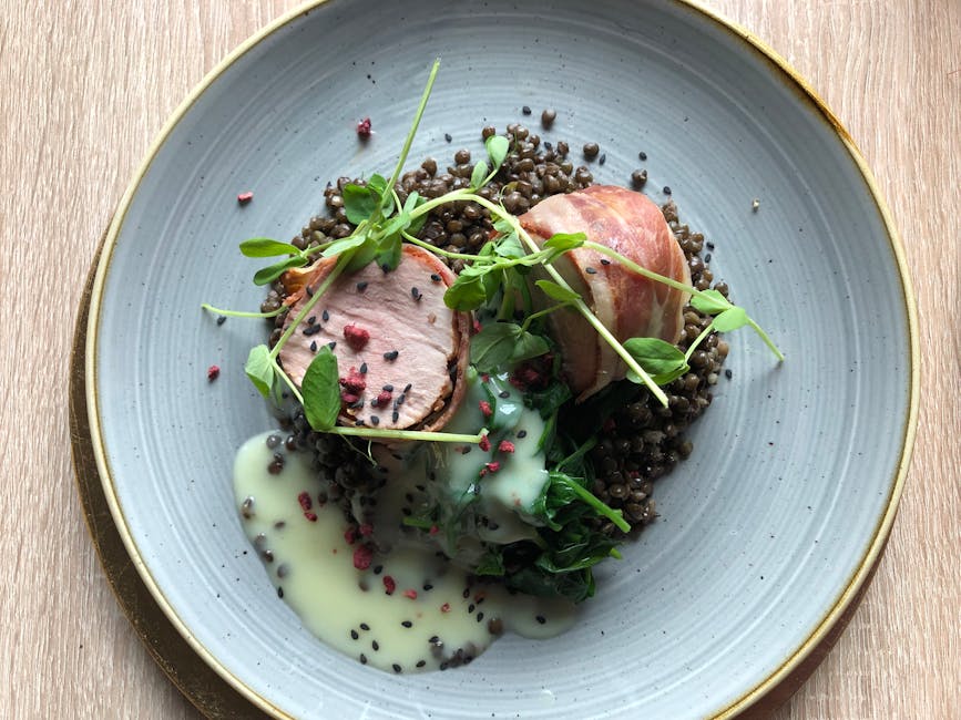 Honning- og sennepsstekt svinefilet med bacon