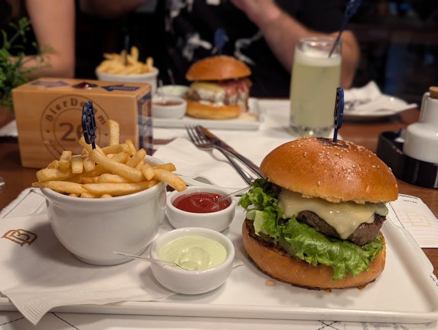 Santa Fe Burger med Queso og Poblano