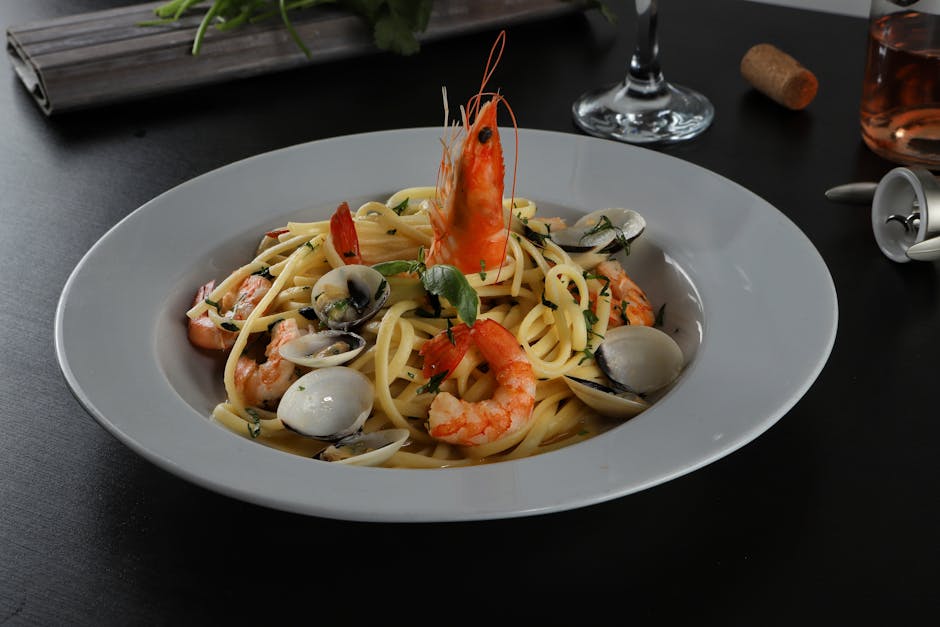 Linguine med muslingsaus