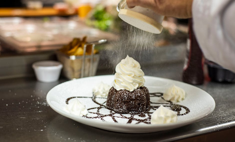 Sjokoladebrødpudding med krem