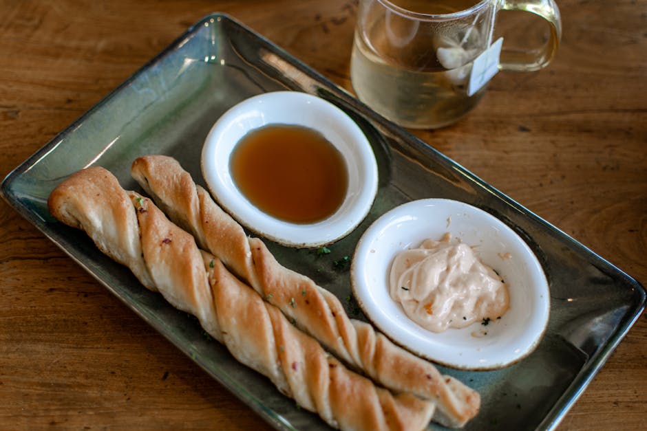 Sprø parmesan-brødstenger