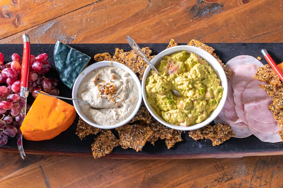 Surkål- og corned beef-dip