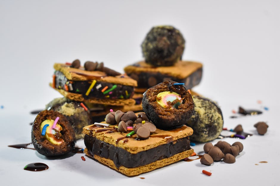Hjemmelagde Moon Pies med sjokolade og marshmallow