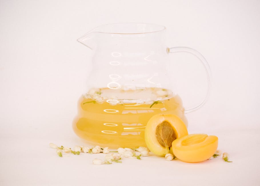 Fersken Sangria med Riesling