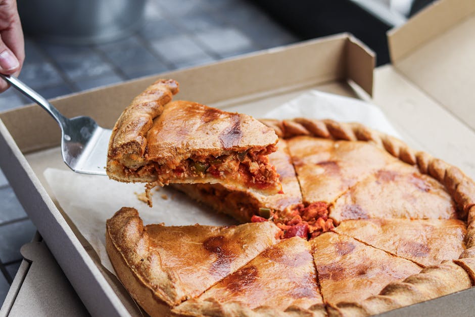 Torta Rustica med skinke og mozzarella