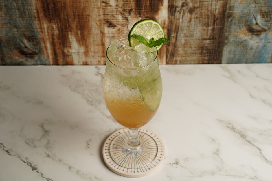 Moji-tea med mynte og lime