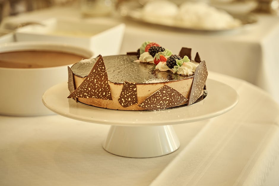 Elegant påskehatt med sjokolademousse