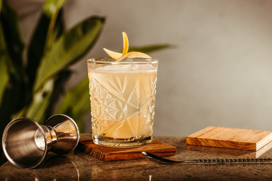 Klassisk Sidecar cocktail