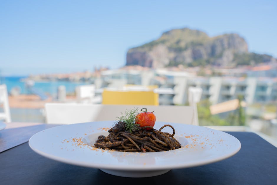 Pasta med sardiner, fennikel og rosiner