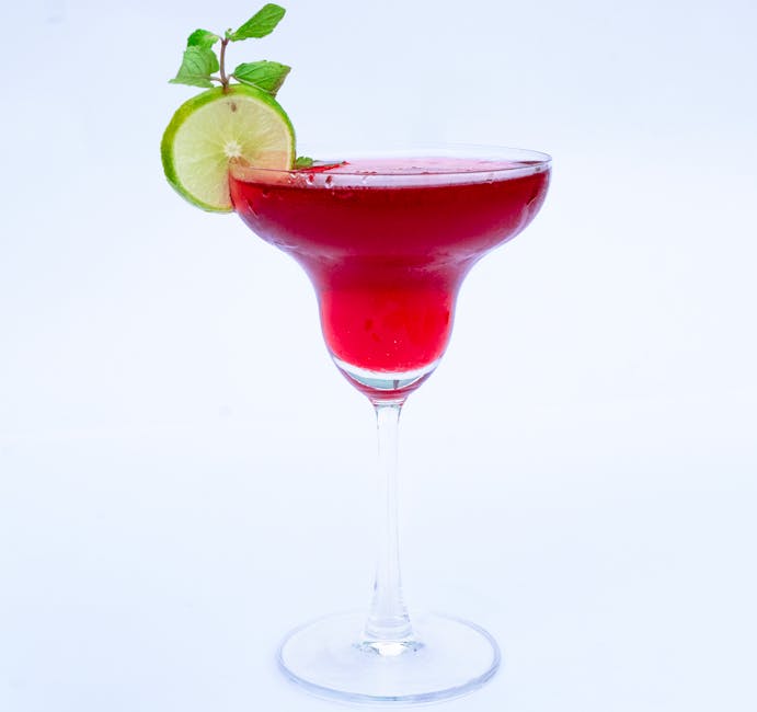 Forfriskende tranebærmargarita