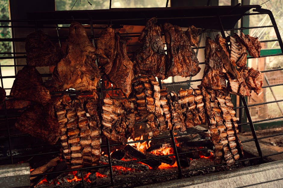 Lammebarbacoa fra grillen: Barbacoa de Borrego