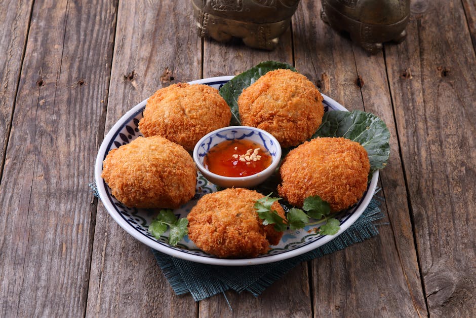 Fiskekaker med kremet chipotle-saus