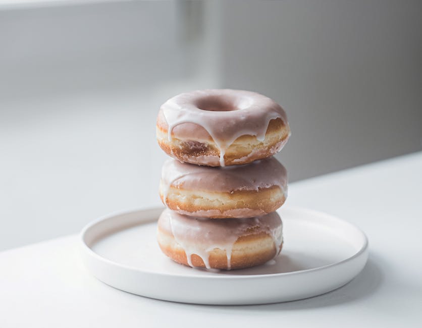 Klassiske kakedoughnuts