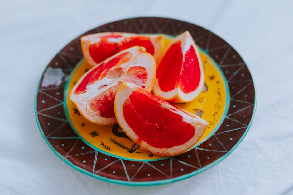 Karamellisert løk- og grapefruktsalat