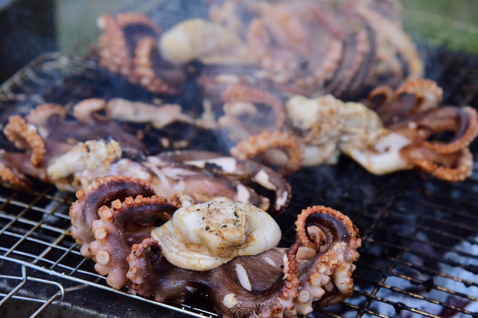 Grillede sjøkreps med hvitløkssmør