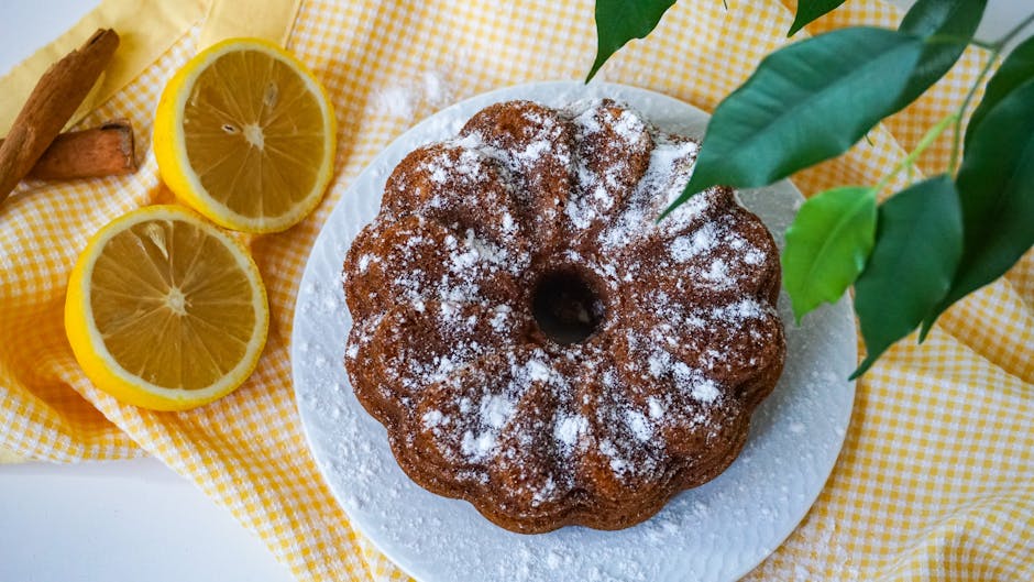 Kanelpuddingkake med kanelfyll
