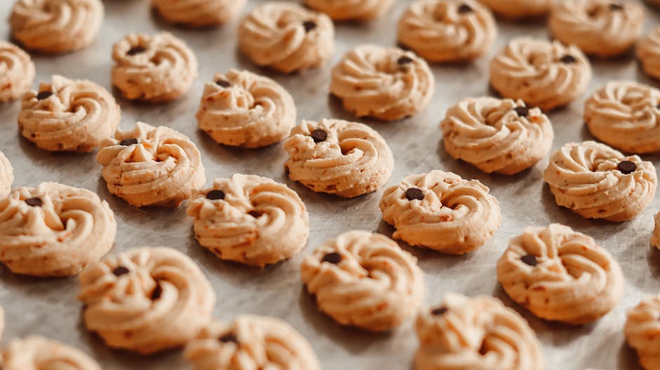 Smør-snøfnugg med appelsinskall