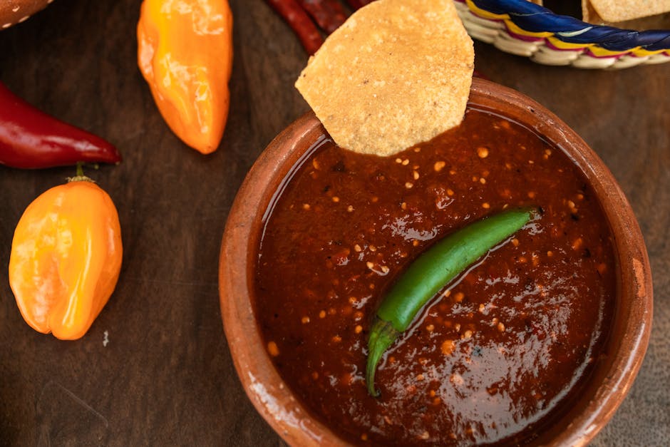 Sprø chili-tortillachips