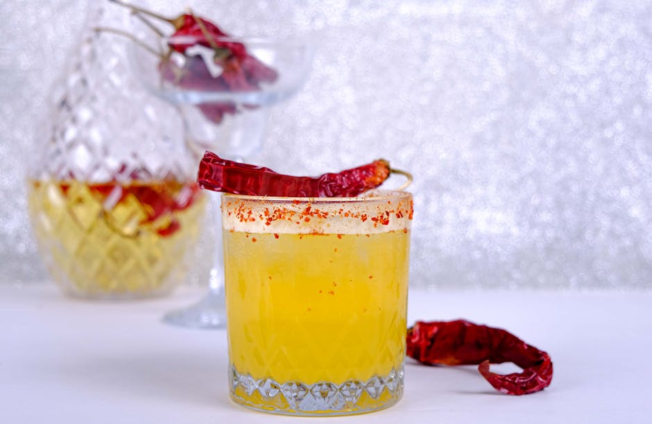 Scotch Bonnet-cocktail med appelsinmarmelade