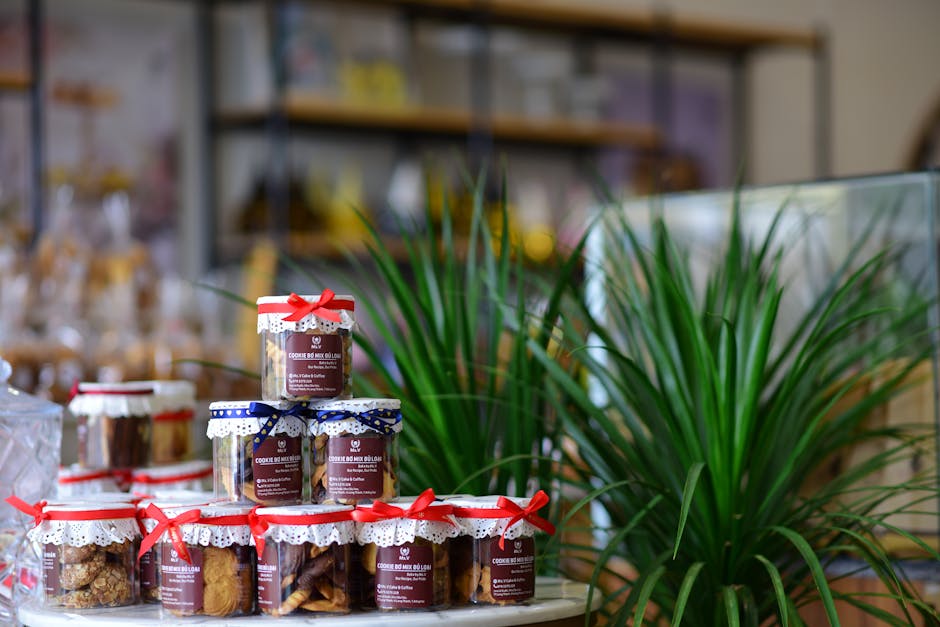 Kjeks i glass (gaveidé)