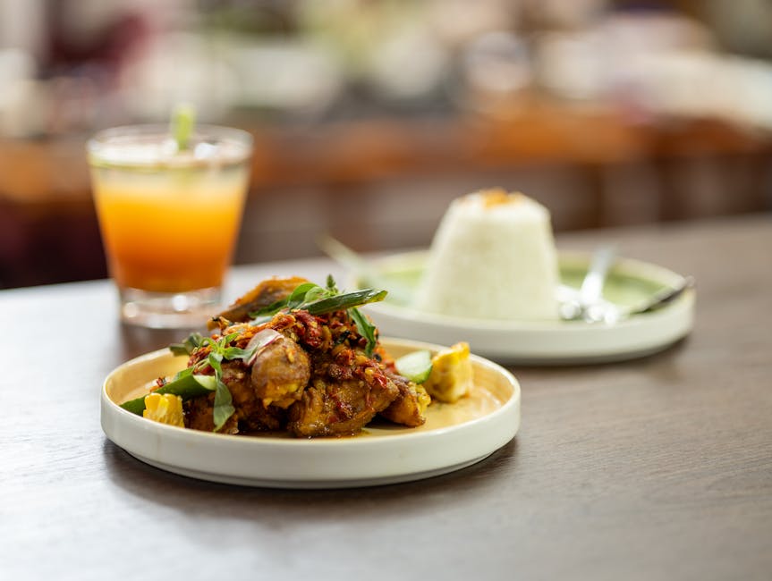 Urtefylt søt og sur kylling