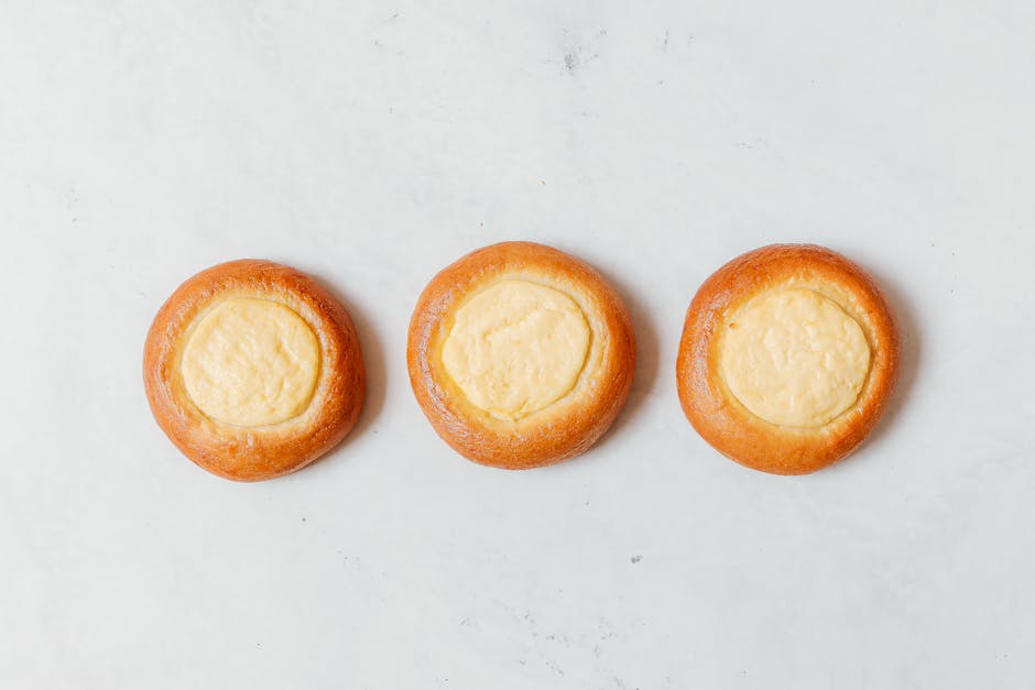 Hamantaschen med kremost og søtt fyll