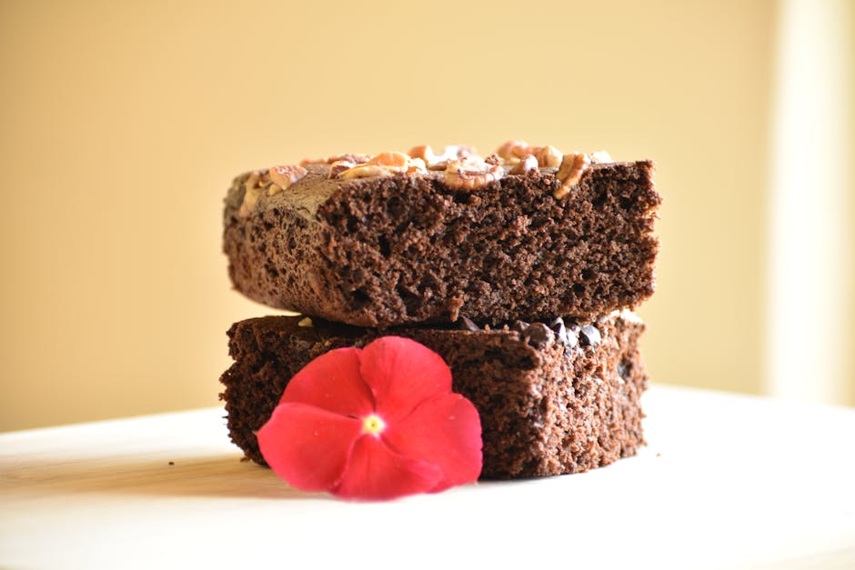 Saftige brownies med svarte bønner