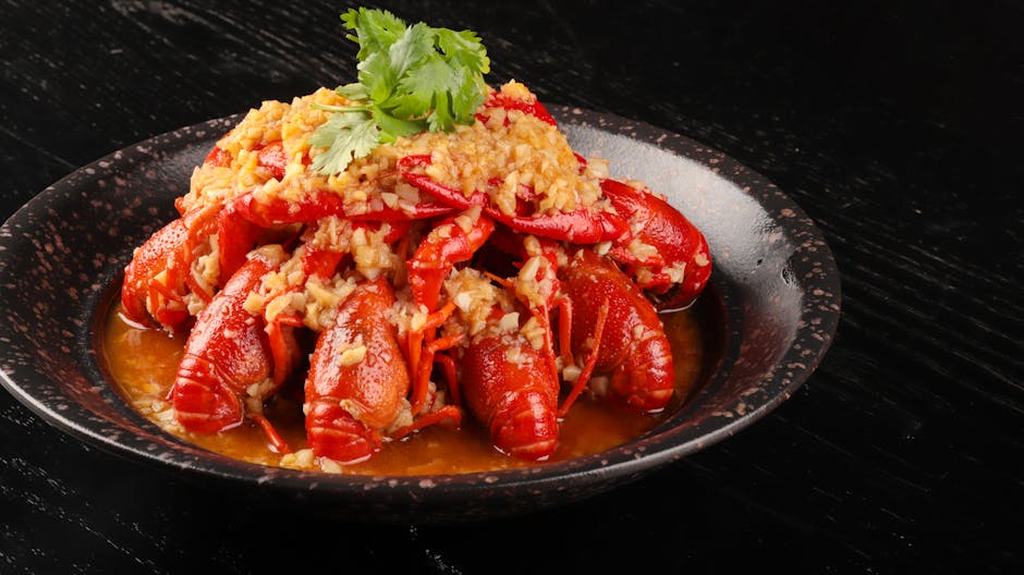 Hummer med hvitløkssmør